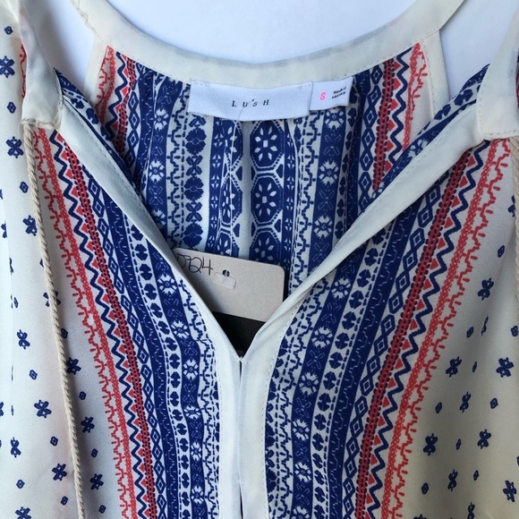 Lush spaghetti strap flowy tank *NWT* - Picture 7 of 7